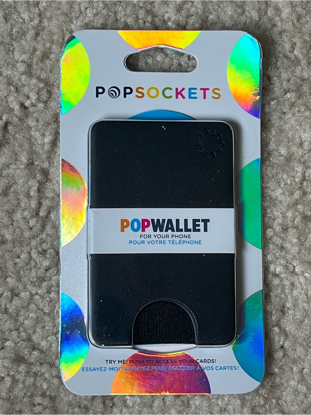 PopSocket PopWallet Card Holder - White